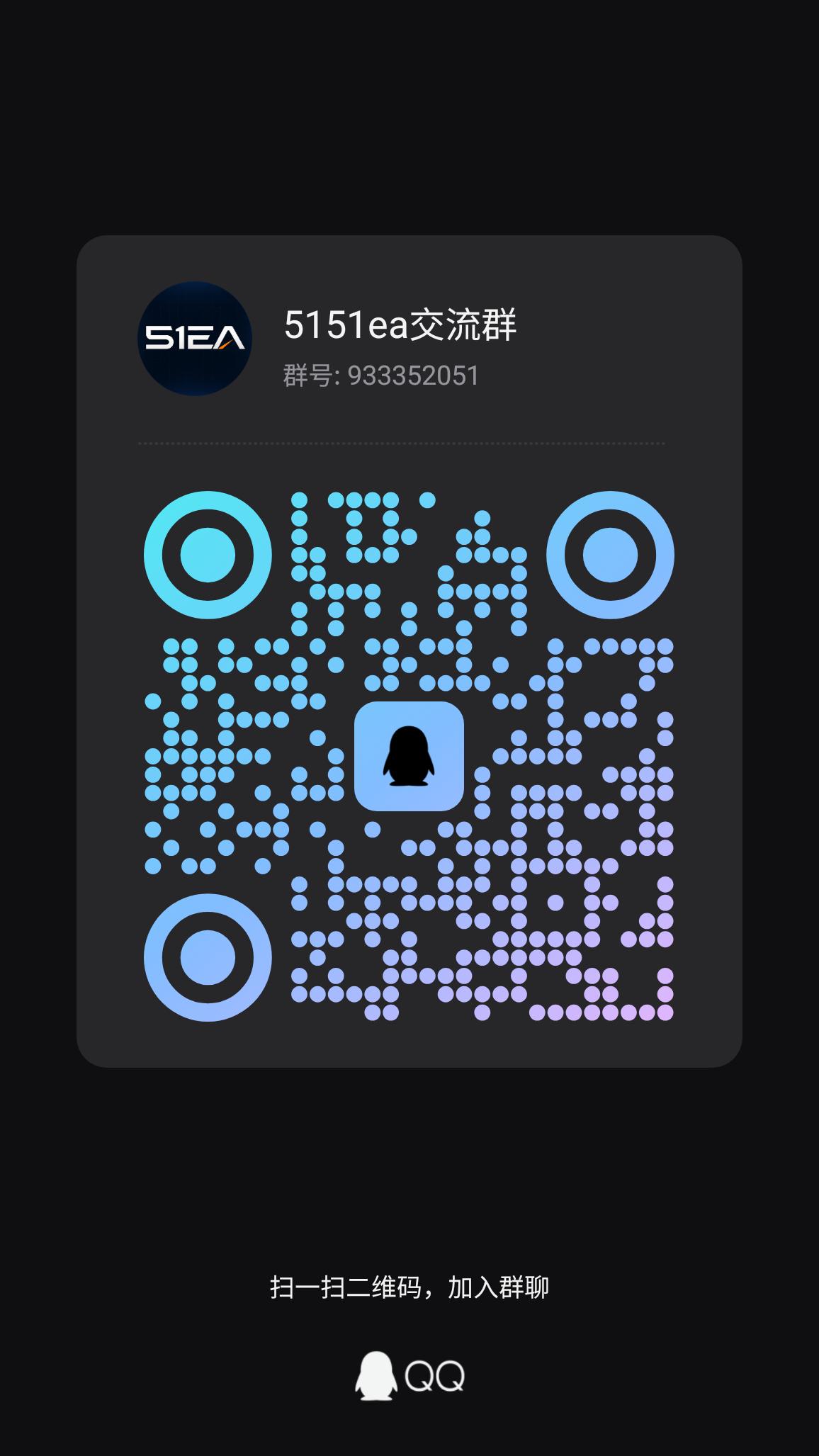 51EA QQ 交流群二维码