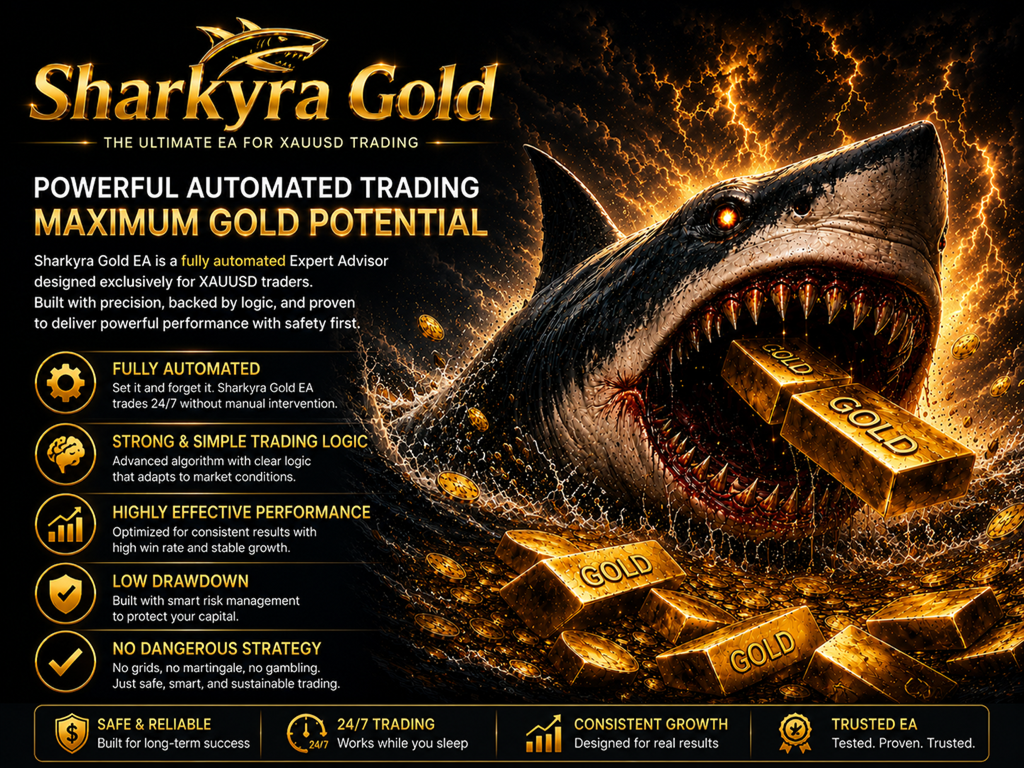 Sharkyra Gold 1.2 MT5｜鲨皇黄金 1.2 MT5